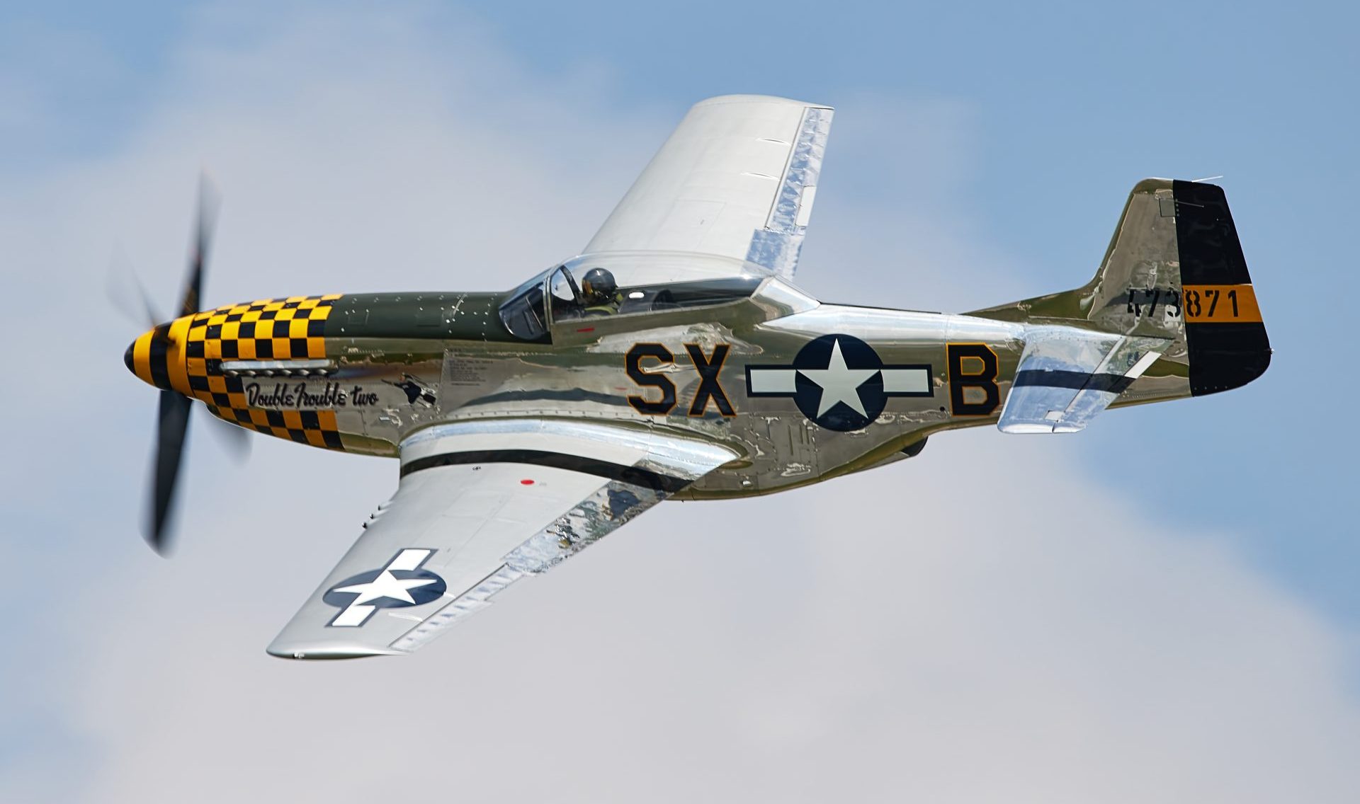 TF-51D Mustang from Timmermans Legends of Flight, Stampede Aviation, Photo Courtesy of Shawn Clish