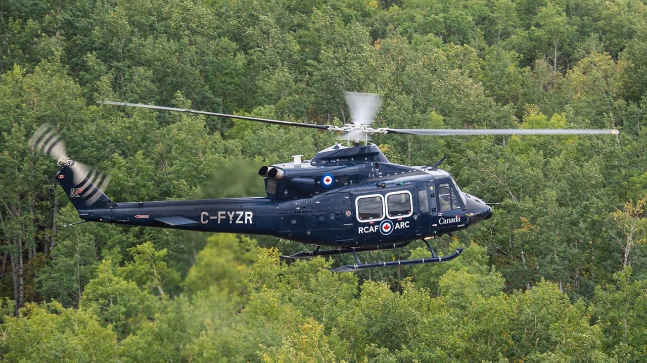 Bell 412CF, 3 CFFTS, Portage la Prairie, Manitoba