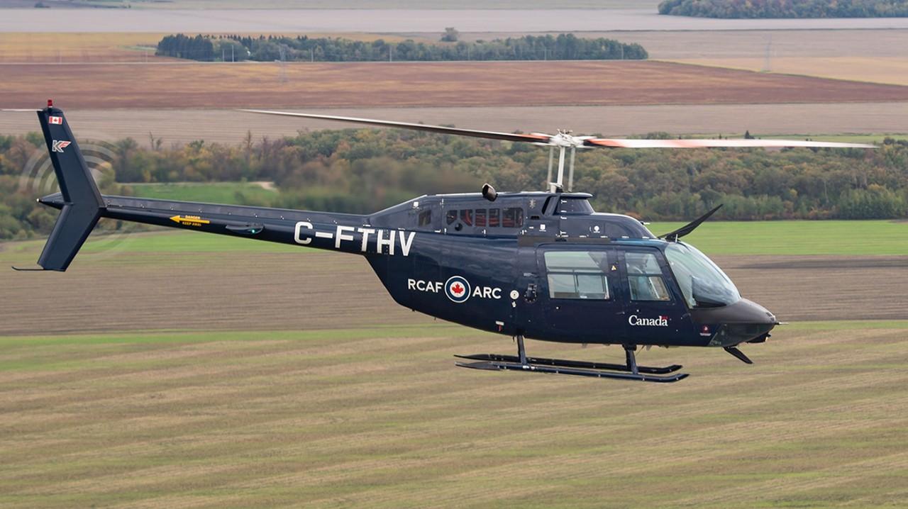 CH-139 Jet Ranger, 3 CFFTS, Portage la Prairie, Manitoba