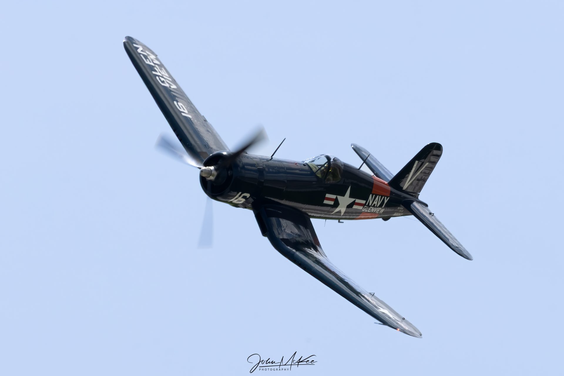 Corsair from Timmermans Legends of Flight. Photo via John McKee Photography