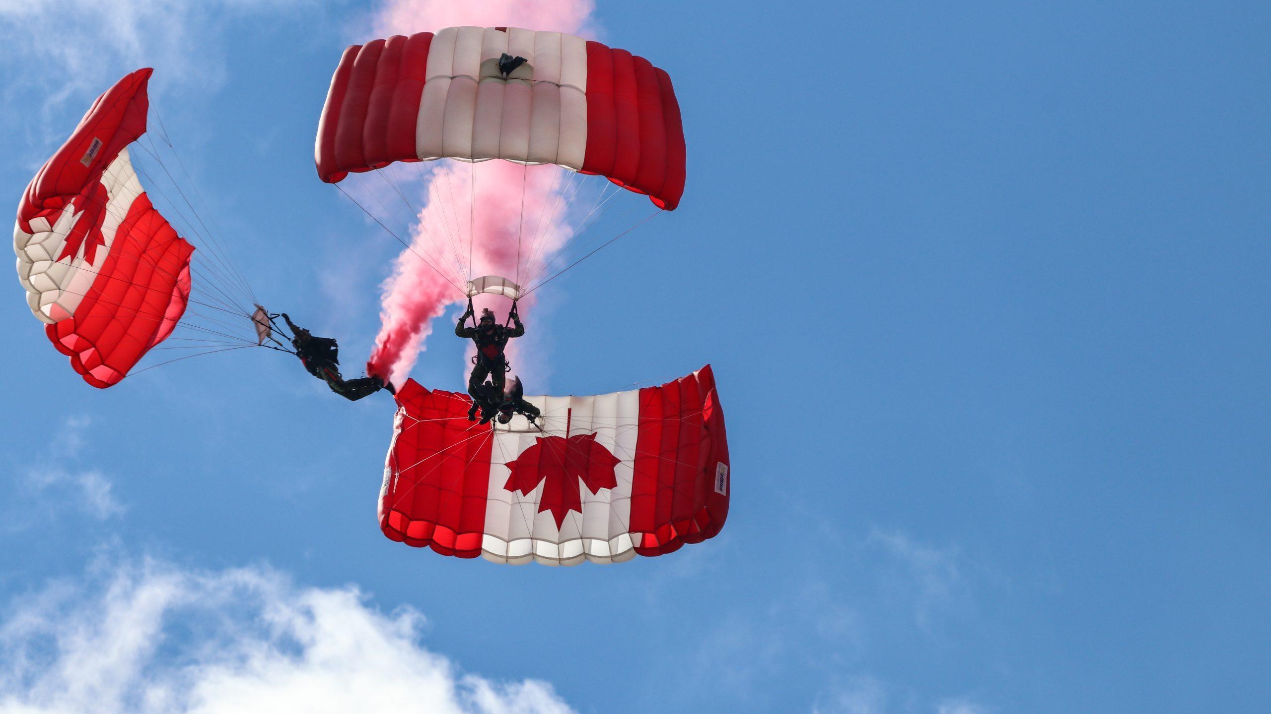 Canadian Armed Forces Parachute Team, the SkyHawks