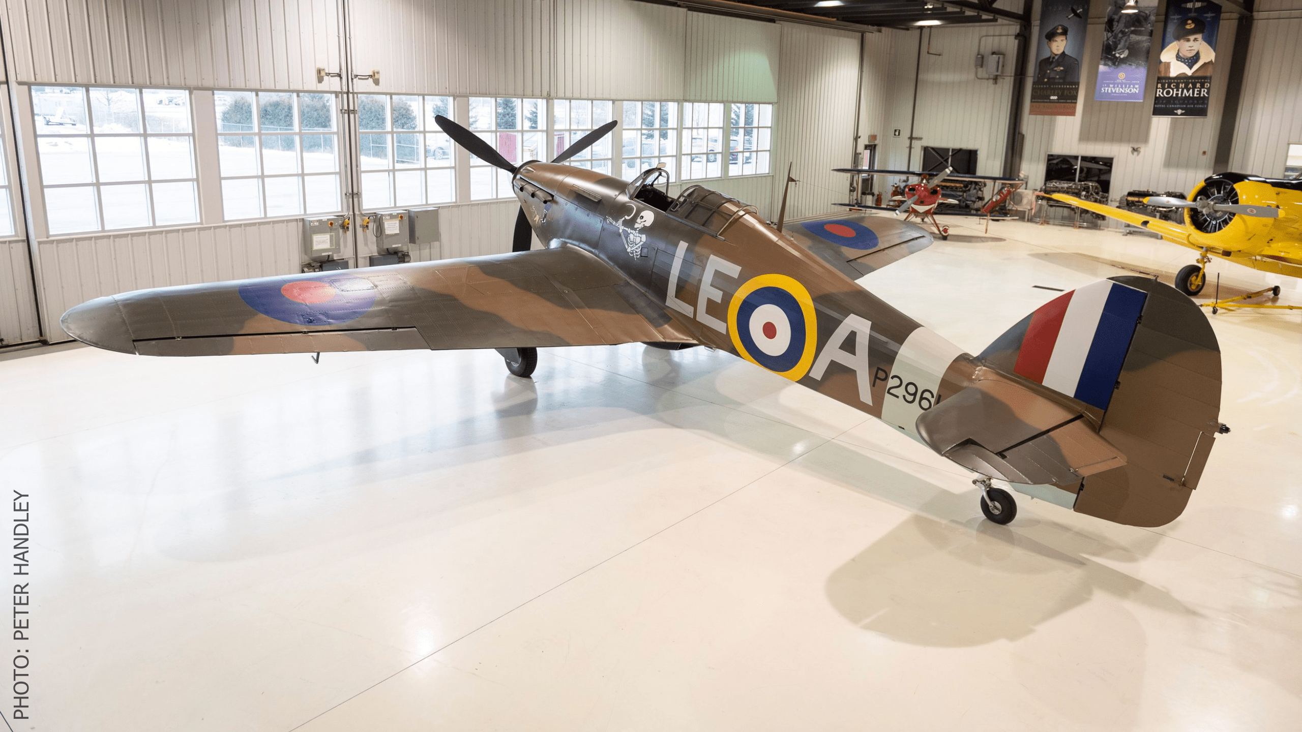 Hawker Hurricane Mk XII, Vintage Wings of Canada. Photo by Peter Handley.