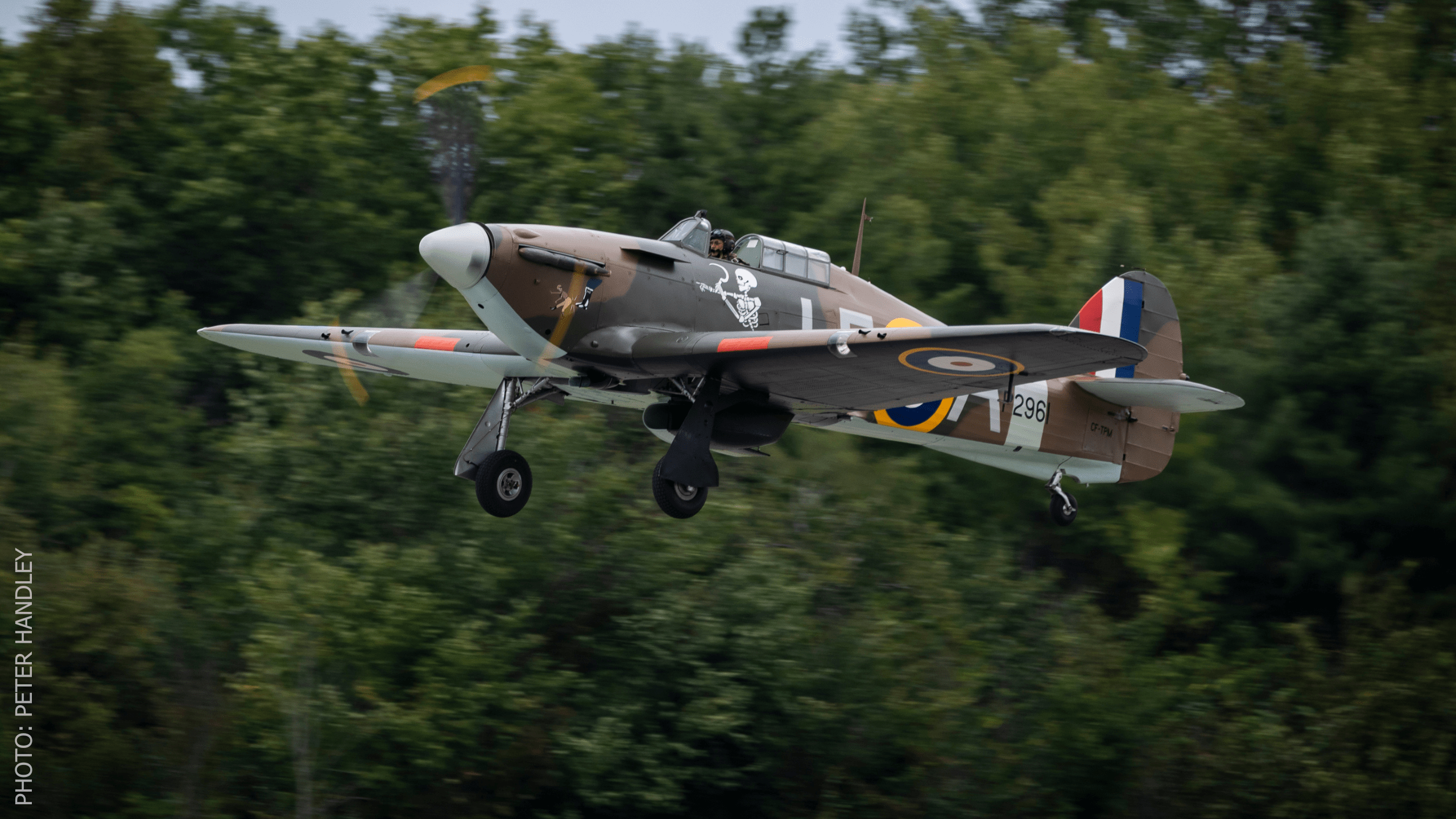 Hawker Hurricane Mk XII, Vintage Wings of Canada. Photo by Peter Handley