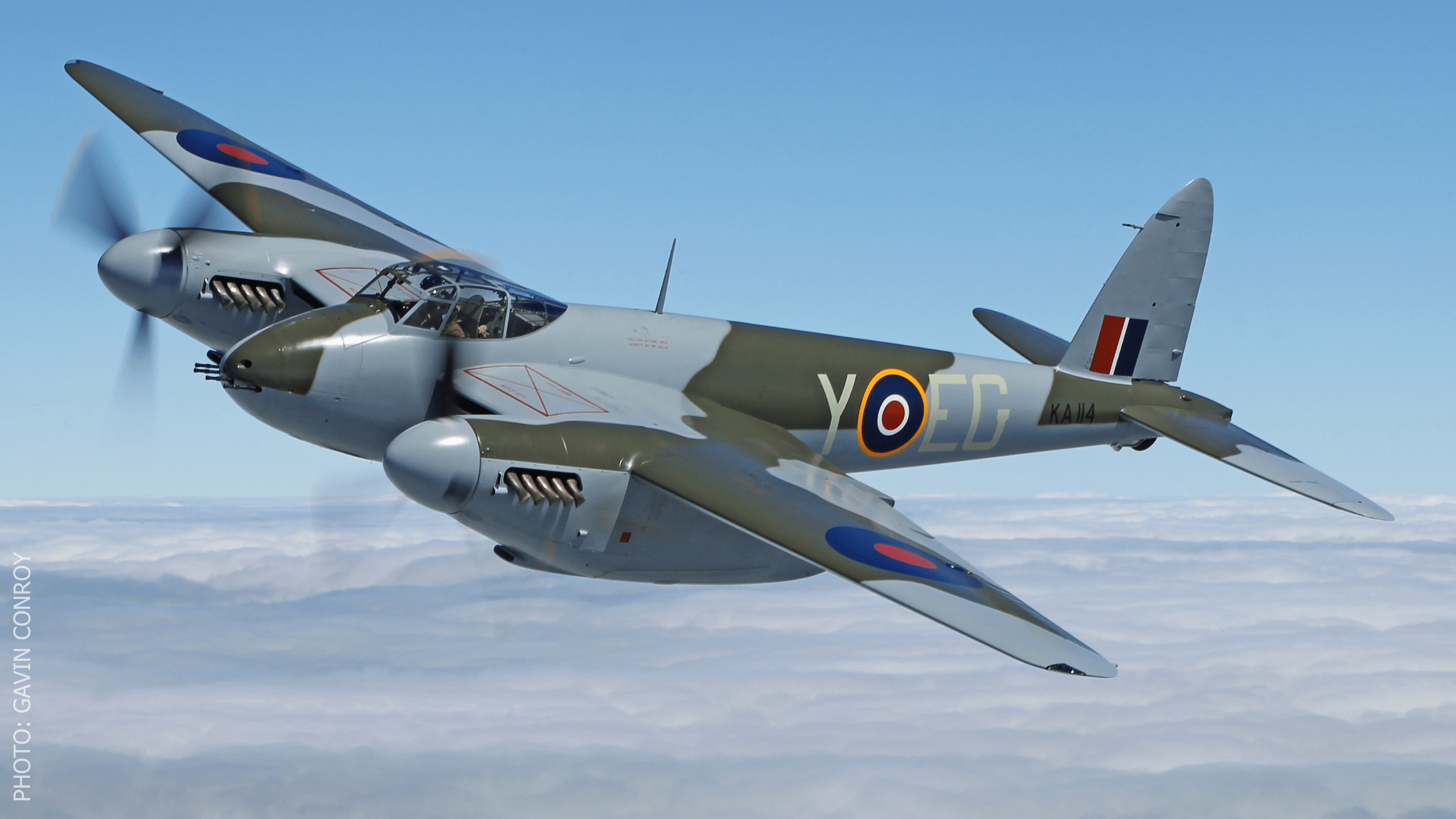 de Havilland DH.98 Mosquito, Military Aviation Museum. Photo by Gavin Conroy.