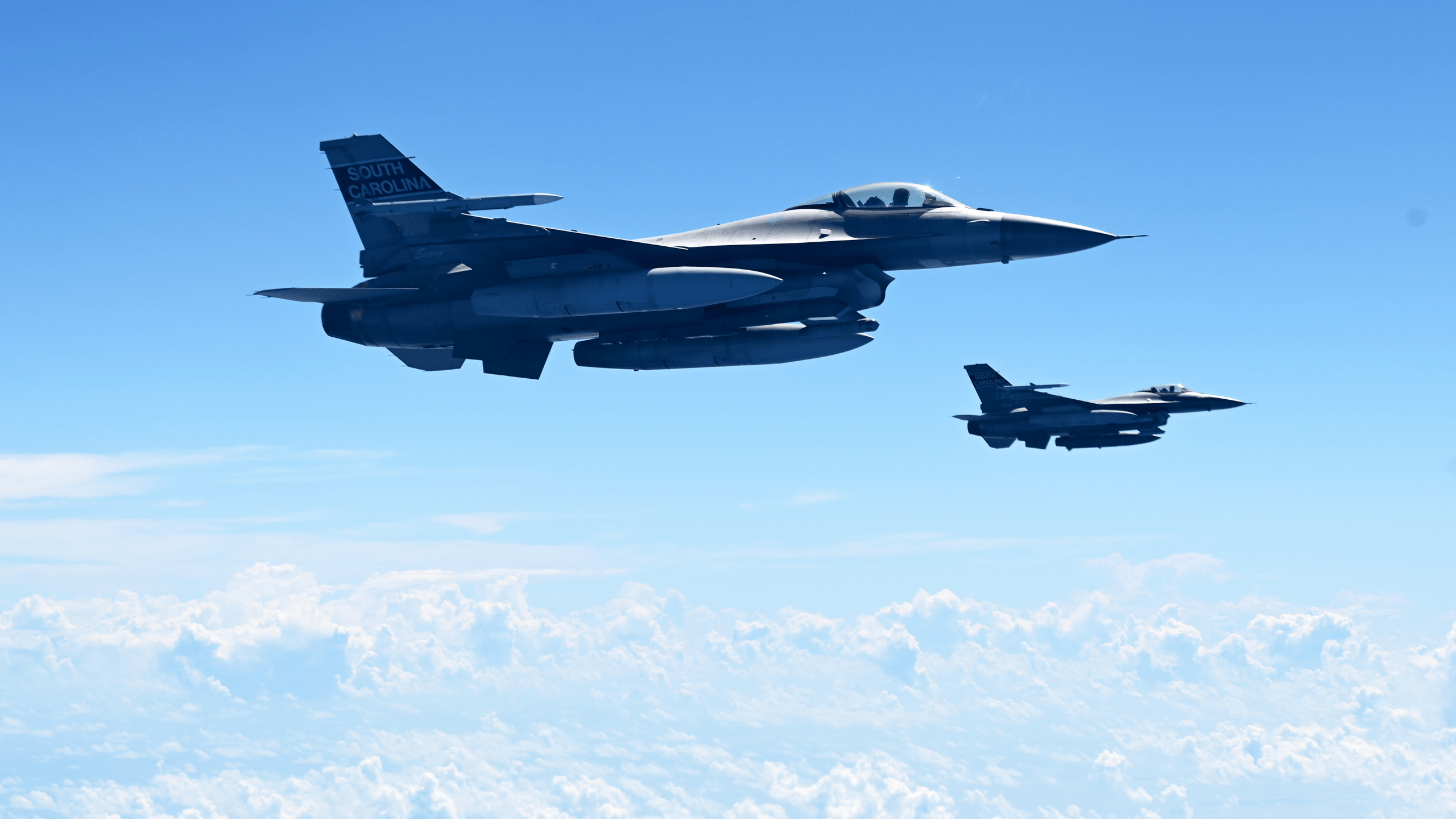 USANG F-16 Fighting Falcons, South Carolina ANG