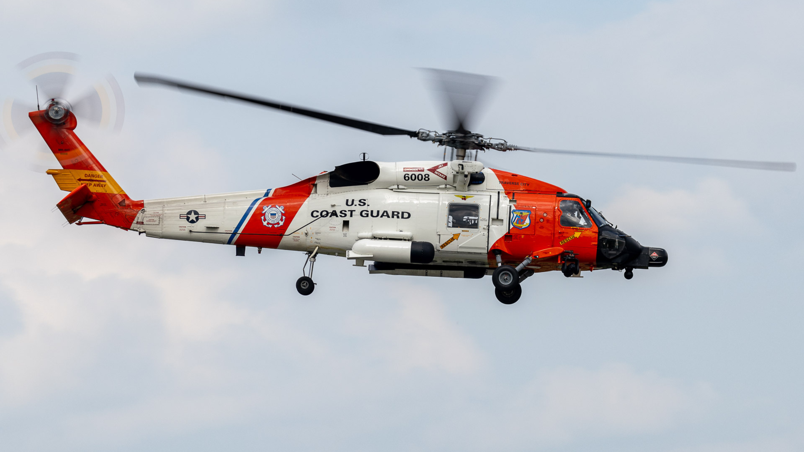 USCG MH-60T Jayhawk, Coast Guard Air Station Traverse City, Michigan