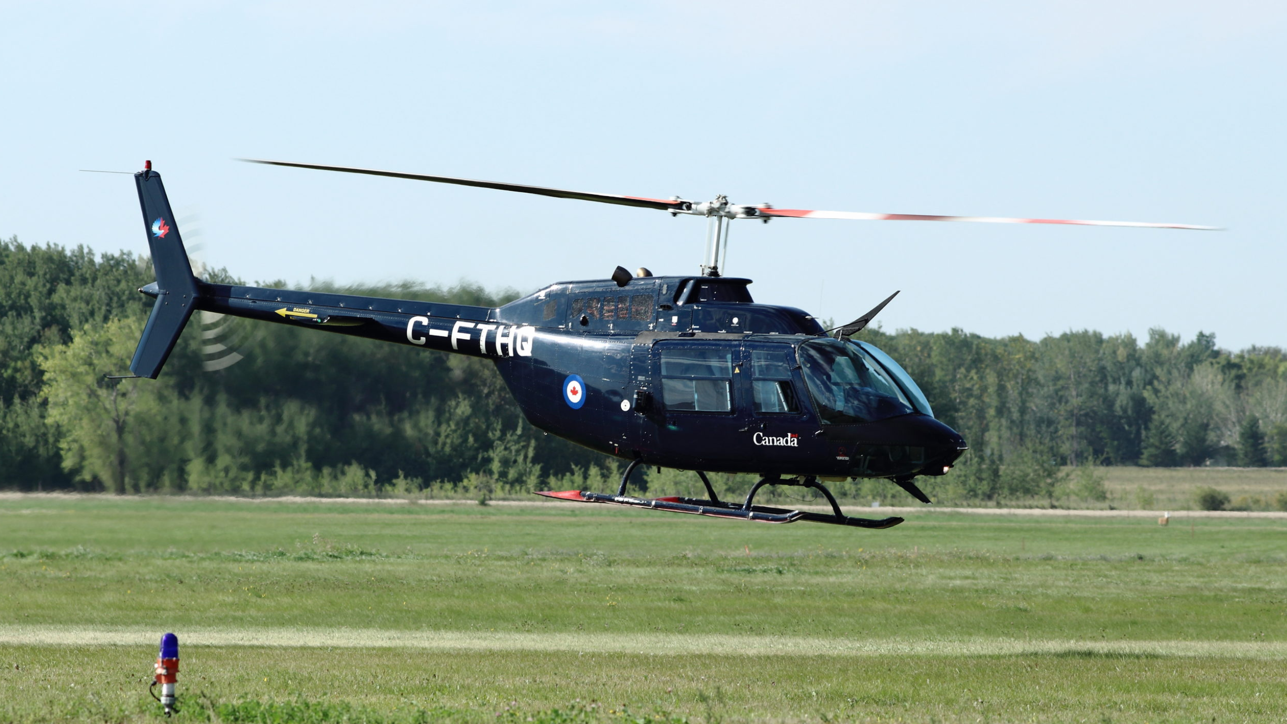 RCAF CH-139 Jet Ranger, Portage La Prairie, Manitoba